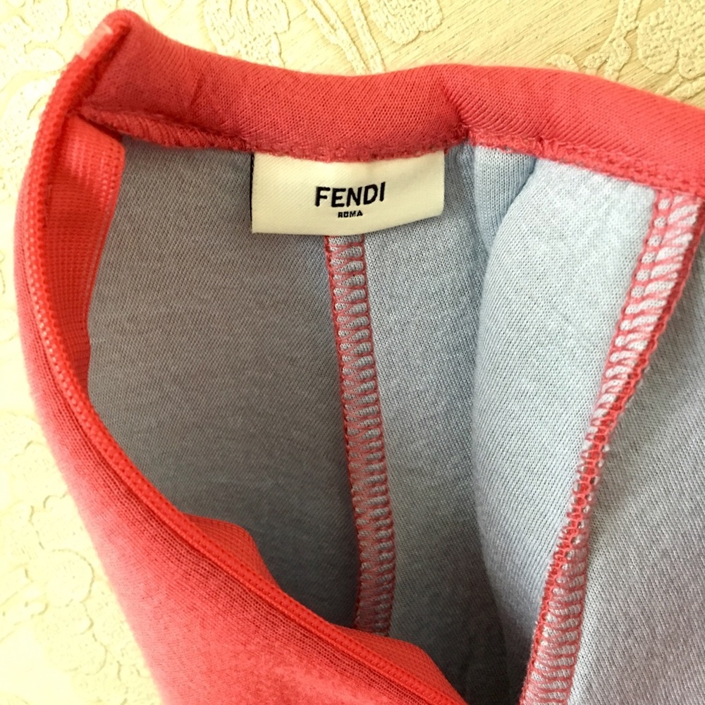 *not for sale* 100% Authentic Fendi NWOT girls dress 12m - Picture 3 of 12